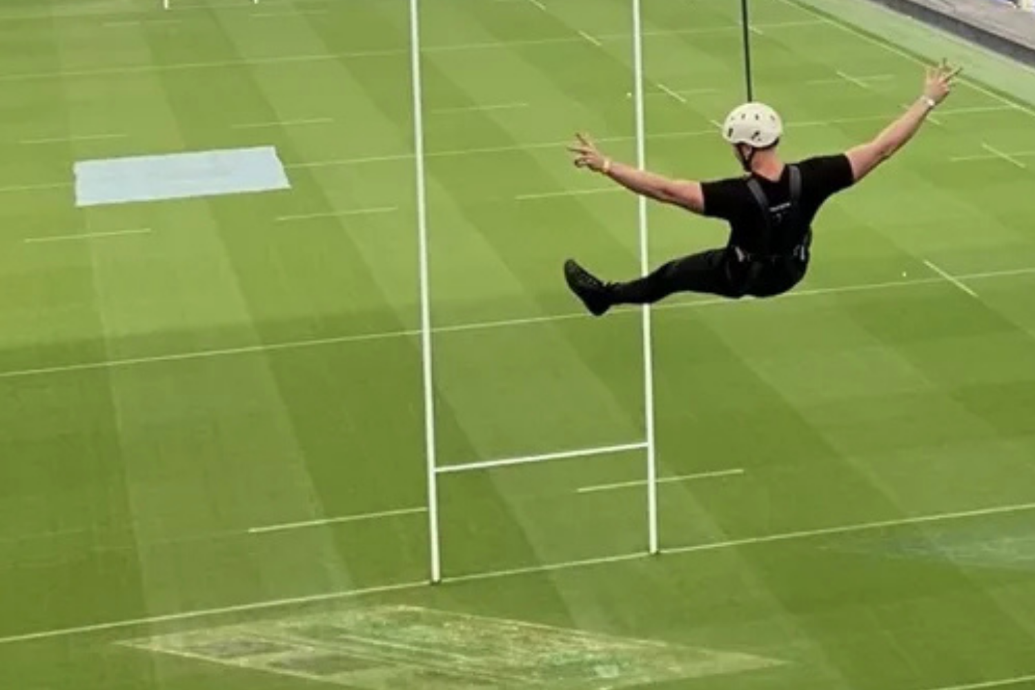Twickenham Stadium Zip Wire
